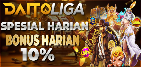 BONUS HARIAN 10%